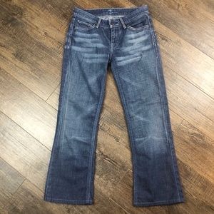 7 For All Mankind Blue Bootcut Jeans Pants size 26
